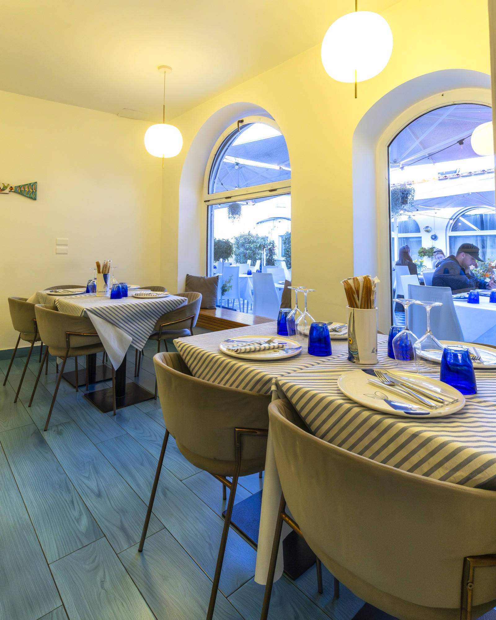 Sala interna del ristorante